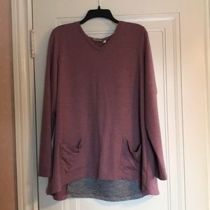 Long sleeve lace pretty sweater